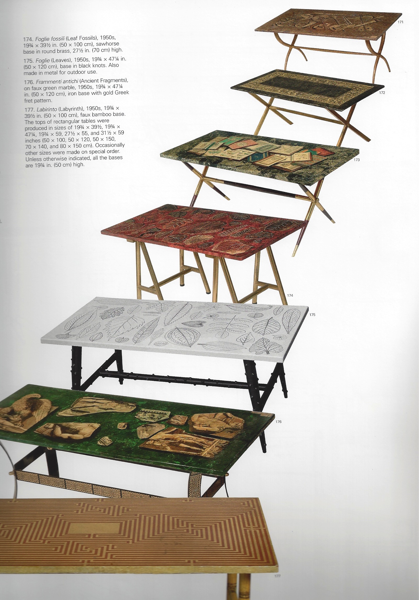 Fornasetti Coffee Table